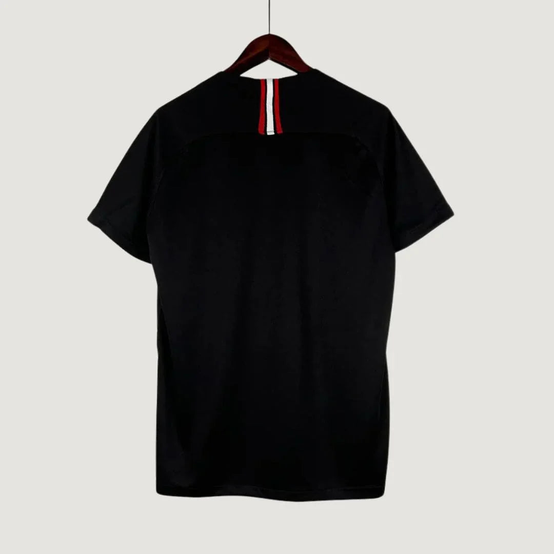 Paris Saint Germain ( PSG ) - Maillot rétro 18/19 - Noir