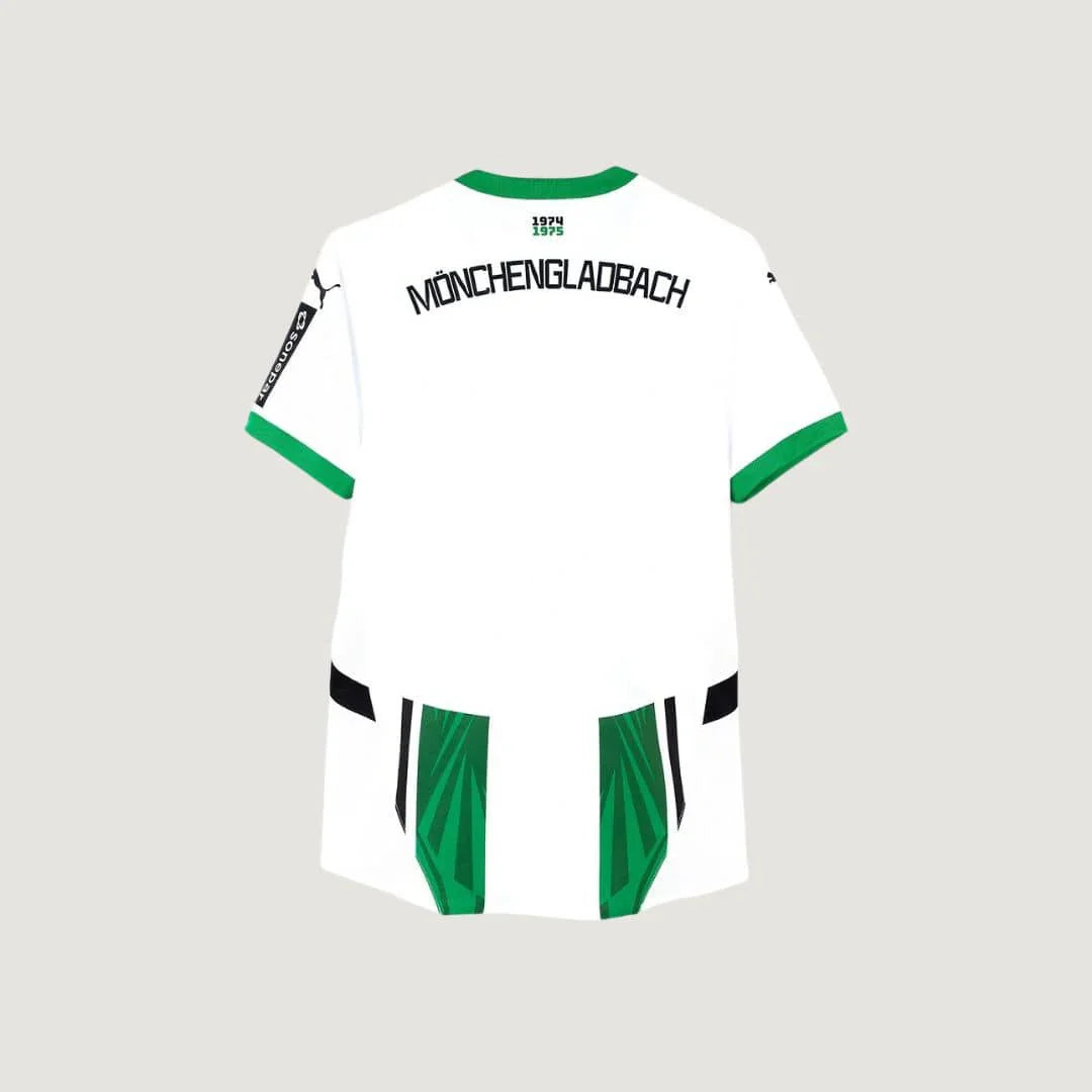Borussia Mönchengladbach - Maillot Domicile 24/25 - Blanc, Vert