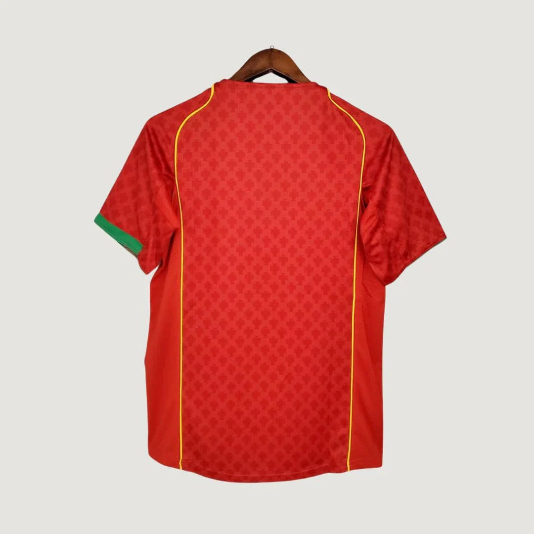 Portugal - Maillot Rétro - Rouge, Vert