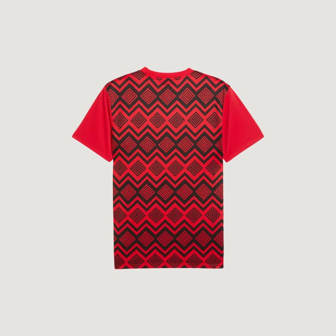 Égypte - Maillot d'avant-match 24/25 - Rouge, Noir