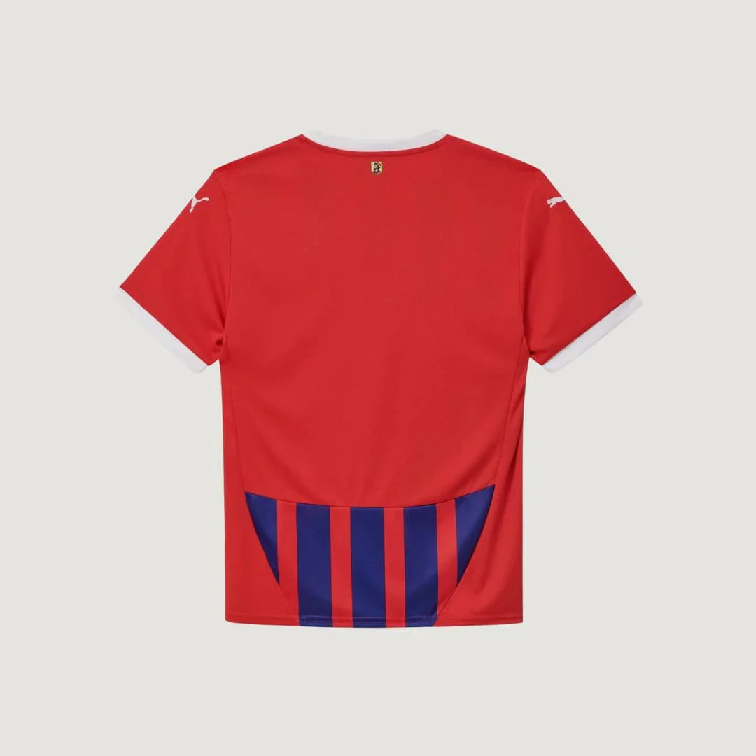 1. FC Heidenheim - Maillot Domicile 24-25 - Rouge, Bleu