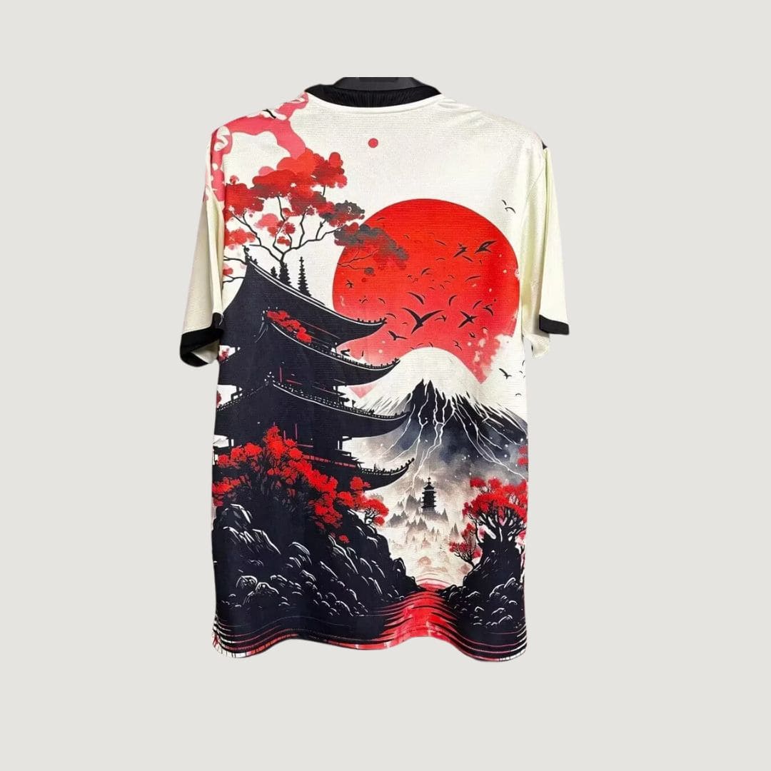 Japon - Maillot Concept - Noir, Blanc, Rouge
