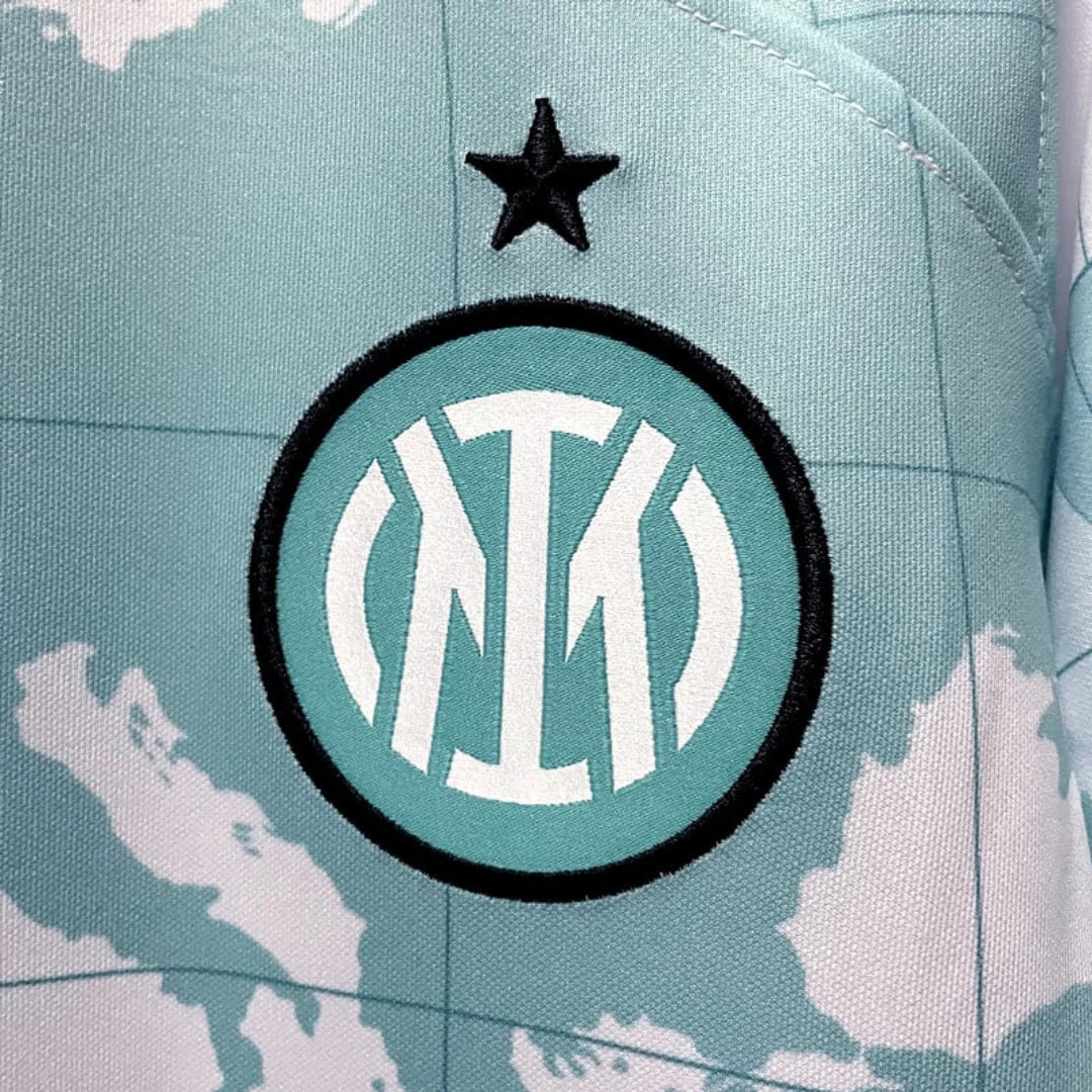 Inter Milan 23/24 - Maillot Extérieur - Bleu, Blanc