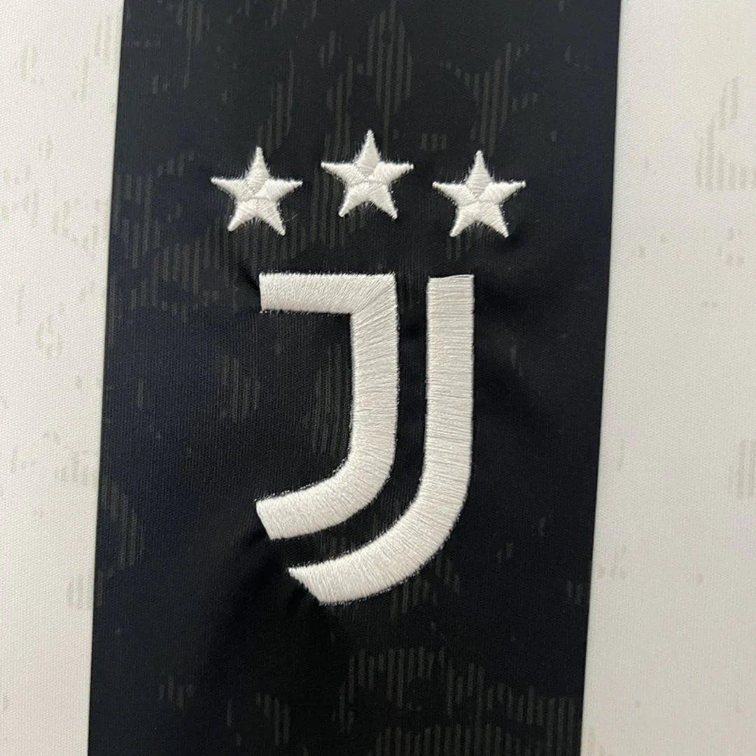 Juventus - Maillot Domicile 2024/25 - Noir,Blanc