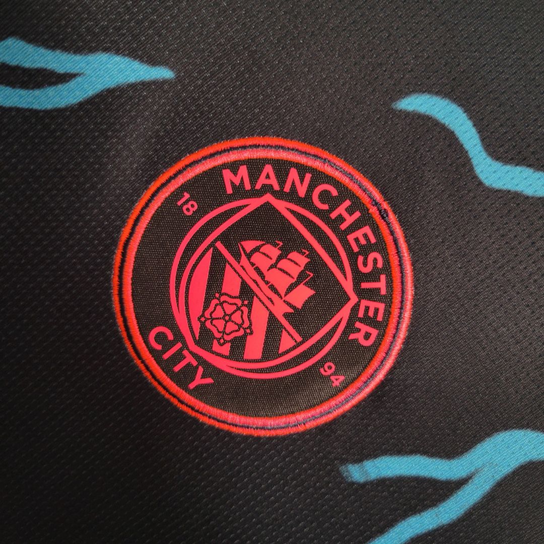 Manchester City - Maillot Extérieur 23/24 - Noir