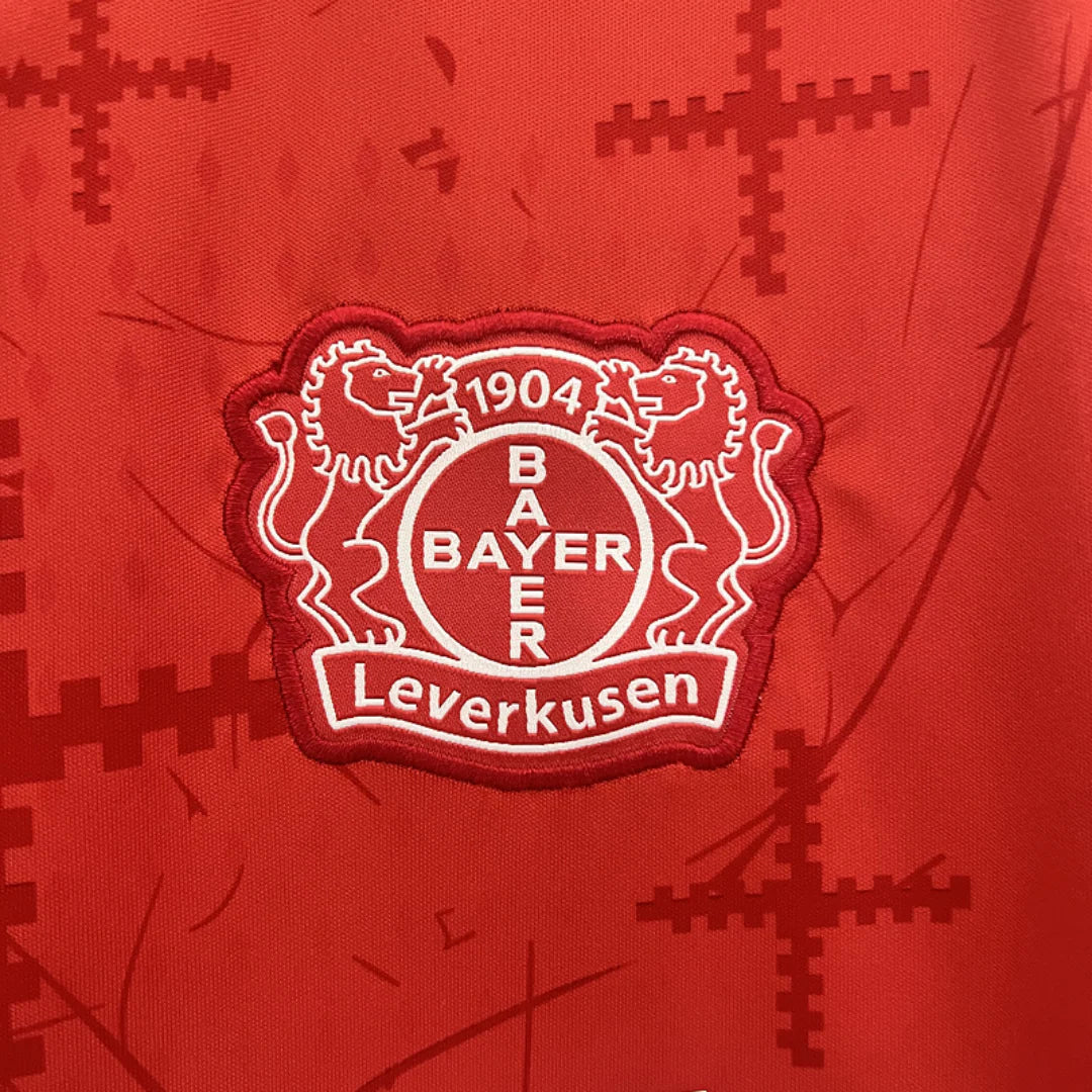 Bayer 04 Leverkusen - Maillot Domicile 24/25 - Rouge, Noir