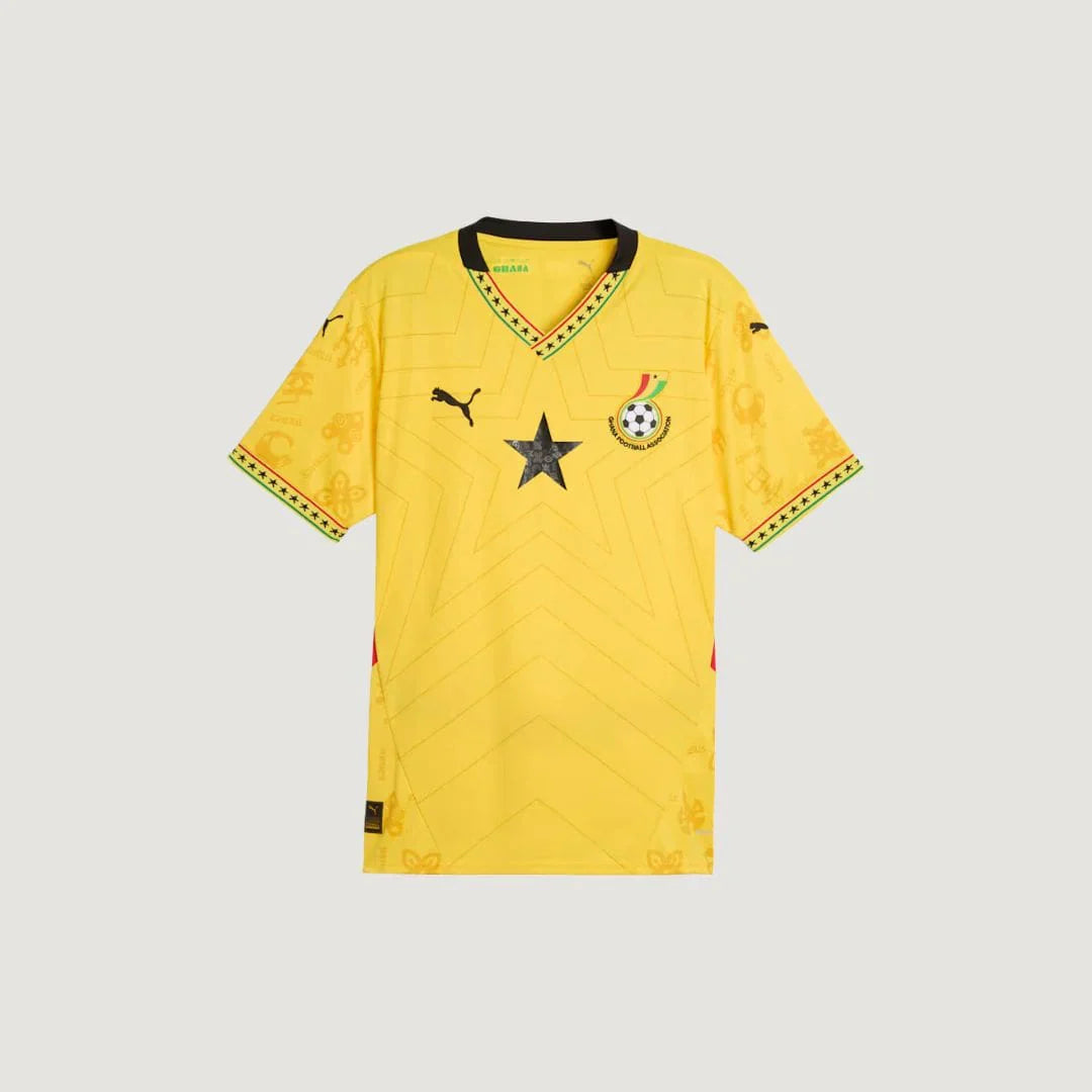 Ghana - Maillot extérieur 24/25 - Jaune