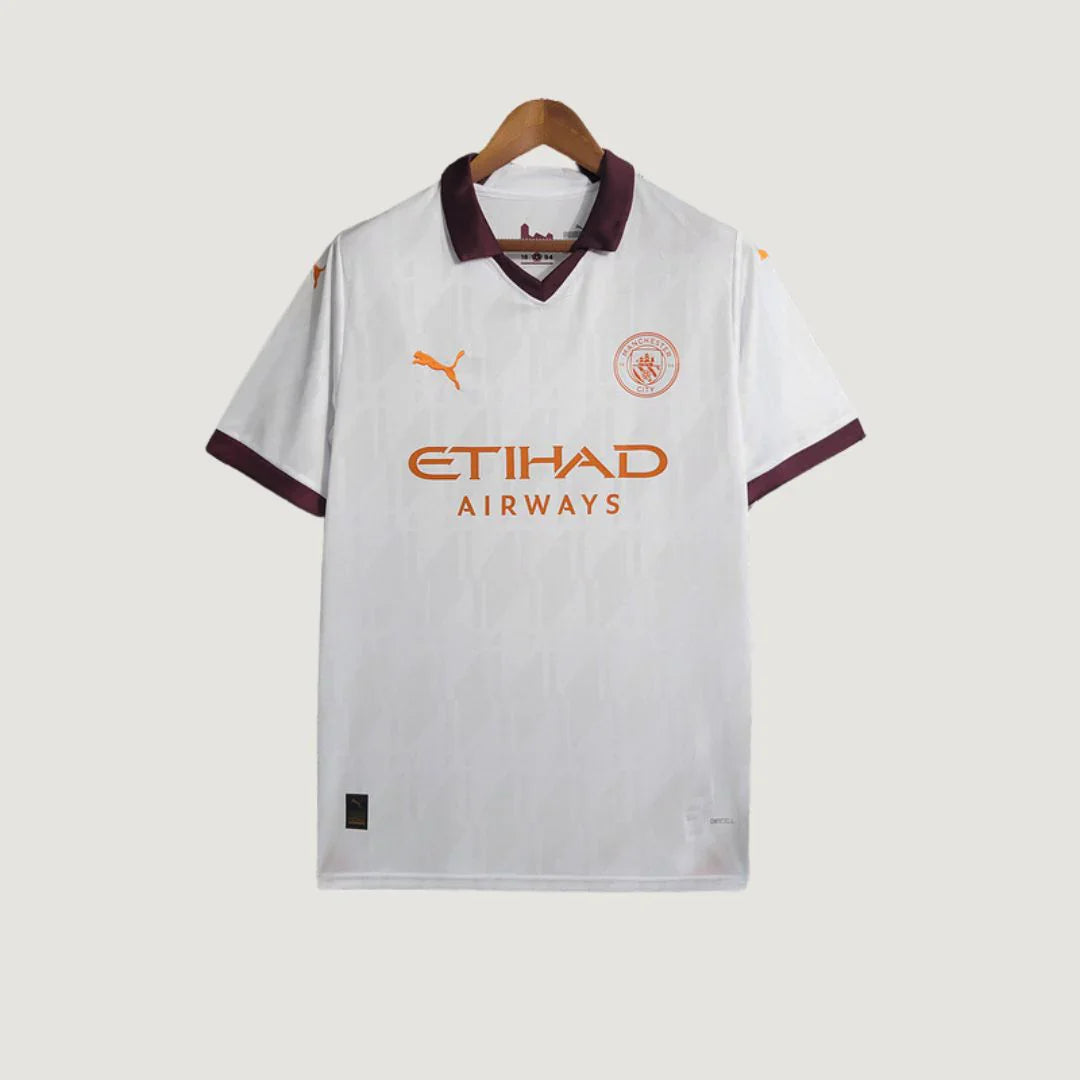 Manchester City - Maillot Extérieur 23/24 - Blanc
